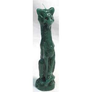  Green Cat 7 Candle Wicca Wiccan Metaphysical Religious 
