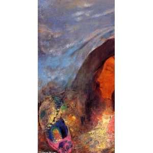  Hand Made Oil Reproduction   Odilon Redon   24 x 48 inches 