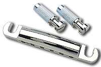 Light Aluminum stop tailpiece NICKEL ES 335 L P other  