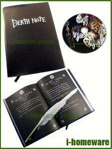 Death Note Cosplay 3 Pcs Notebook & CD Pen Book X03  