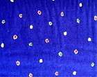 royal blue dots fabric  