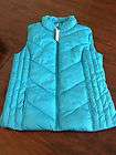 NEW with tags womens Faded Glory turquoise puffer vest 