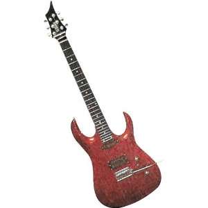  U.S. Blues SL350 Solara Electric Guitar ( Red ) Musical 