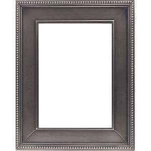  STOWE pewter with elegant beaded trim borders   5x7 