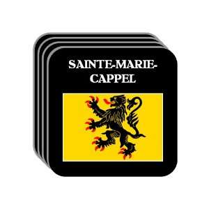   Pas de Calais   SAINTE MARIE CAPPEL Set of 4 Mini Mousepad Coasters