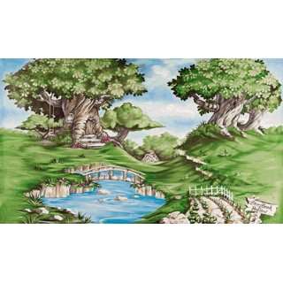  Storybook Hollow Wall Mural: Home Improvement