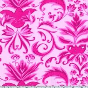  45 Wide Mod Girls Ingrid Pink Fabric By The Yard Arts 