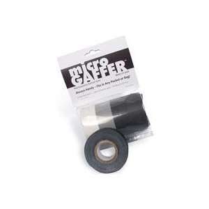 microGAFFER Tape 8 Yards x 1  Pack of 4 Rolls, Classic Colors White 