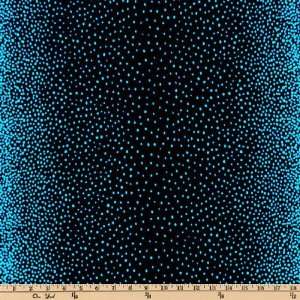   Hothouse Garden Dots Aqua Fabric By The Yard: Arts, Crafts & Sewing