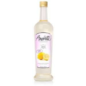 Amoretti Premium Sugar Free Lemon Flavoring (750mL):  
