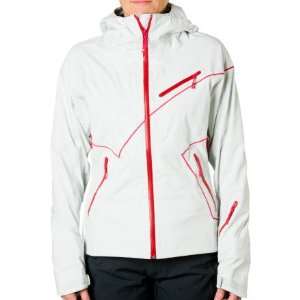  Stoic Bombshell Jacket   Womens White/Silver/Pink/Pink, S 