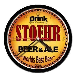  STOEHR beer and ale cerveza wall clock 