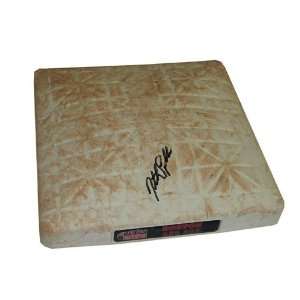  Autographed Jonathan Papelbon game used base from Fenway 