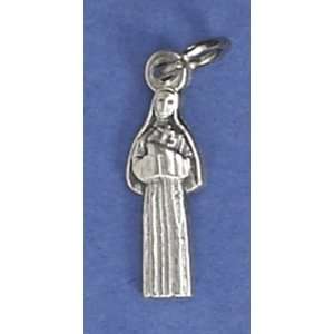  St. Rita Tiny Medal Charm, Saint of Impossible Causes 