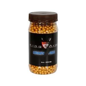  King Arms 6mm Airsoft BBs, 0.40g, 2,000 Rds, Orange 