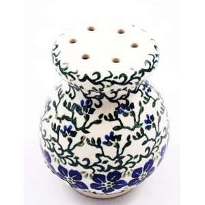  Polish Pottery Parmesan Shaker 4 1/4 H x 3 1/4 Diameter 