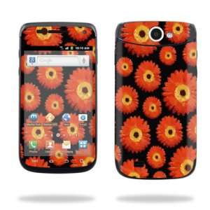  Smartphone Cell Phone Skins Orange Flowers: Cell Phones & Accessories