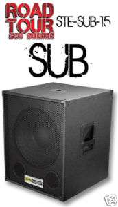 STE SUB 15 SHS 15 sub speaker stesub15 new  