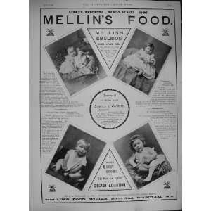   ADVERTISEMENT MELLINS FOOD WORKS STAFFORD PECKHAM