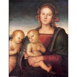  Hand Made Oil Reproduction   Pietro Perugino   32 x 42 