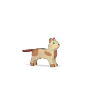  Holztiger Katze, klein, stehend: Toys & Games