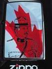 ROYAL CANADIAN MOUNTIES CANADA FLAG ZIPPO LIGHTER MOUNTED POLICE NEW 