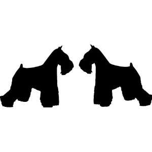  SCHNAUZER vinyl decal available in two sizes and many colors Home