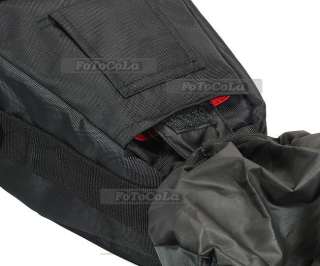   Nylon DSLR bag pouch case f Canon 1D 1Ds III 5D II 7D 450D 500D Black