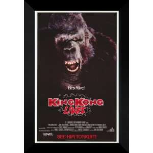  King Kong Lives 27x40 FRAMED Movie Poster   Style A: Home 