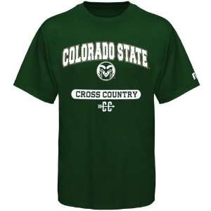   Colorado State Rams Green Cross Country T shirt