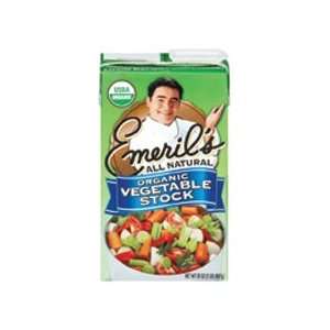 Emeril, Natural Vegetable Stock, 6/32 Oz  Grocery 