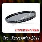 IR infrared filter FOR Canon Rebel XTi Nikon D70 77mm  