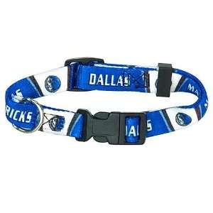   : Dallas Mavericks Adjustable Dog/Cat Collar (X Small): Pet Supplies