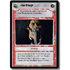    Star Wars CCG Dagobah Uncommon Flash Of Insight: Toys & Games