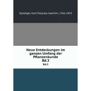   Pflanzenkunde. Bd.3 Kurt Polycarp Joachim, 1766 1833 Sprengel Books