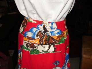 Vintage Nice Western Square Dance Outfit Skirt/Blouse  