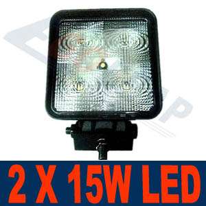 12V&24V LED WORK LIGHT OFFROAD 4WD 4x4 Spot/Flood 15W  