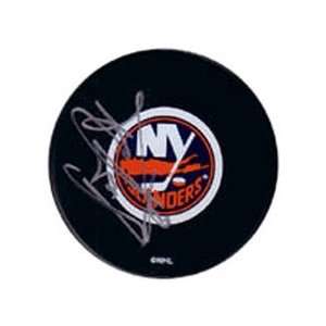  Denis Potvin Autographed New York Islanders Hockey Puck 