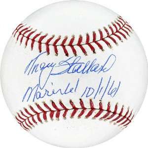  Tracy Stallard Autographed Baseball with Maris 61 10/1/61 