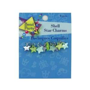  9 pc shell star charms   Pack of 72 Toys & Games