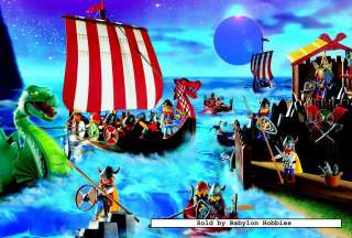 picture of Schmidt 200 pieces jigsaw puzzle Playmobil   Vikings 