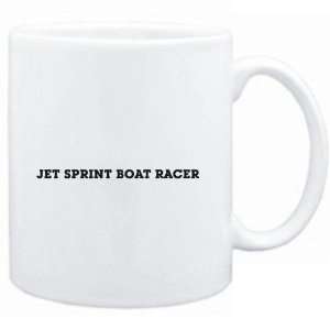  Mug White  Jet Sprint Boat Racer SIMPLE / BASIC  Sports 