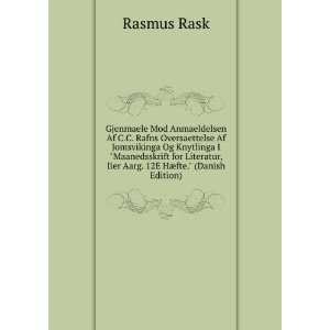   , Iier Aarg. 12E HÃ¦fte. (Danish Edition) Rasmus Rask Books