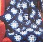 Star Sapphire Afghan Crochet Pattern*popcorn stitch