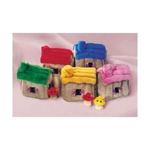  Forest House Small Red Fuzzy Town Plush: Toys & Games
