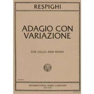  Respighi   Adagio Con Variazoni For Cello and Piano 