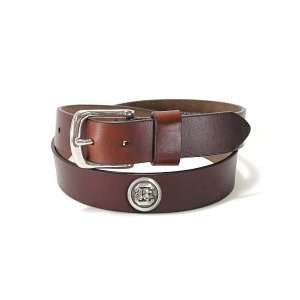   South Carolina Gamecocks Brown Oil Tan Leather Belt: Sports & Outdoors
