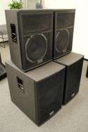 Peavey SP 118 18 Subwoofer and Peavey SP5 2 Way PA Cabinet (800 Watts 