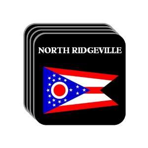  US State Flag   NORTH RIDGEVILLE, Ohio (OH) Set of 4 Mini 