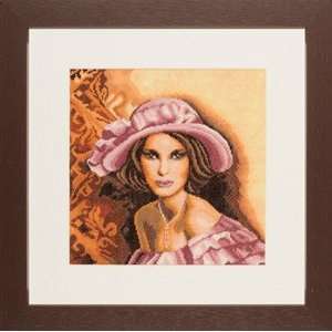  Lady on Special Event   Cross Stitch Kit Arts, Crafts 